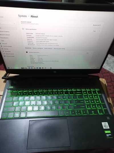 HP Gaming Laptop i5 10th Gen | GTX 1650 Ti | 12GB RAM | SSD