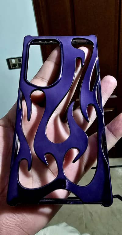 S24 Ultra Premium 3D Violet Cover
