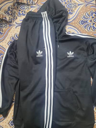 Premium Adidas Style Men's Tracksuit - XL (Soft Fleece/Cotton)