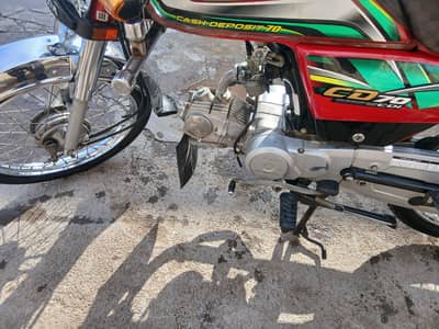 Honda CD 70 2022 – Excellent Condition