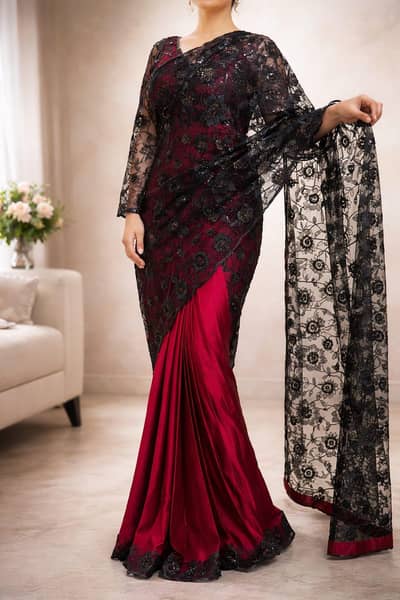 wedding and party wear formal saree