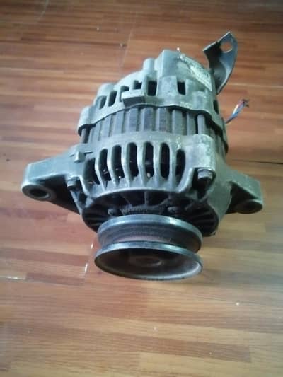 Car generator aone running condition.