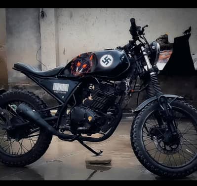 Ravi Piaggio 125 cc self start mono shock