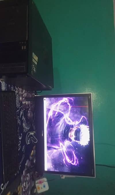 gaming setup munasib red mein