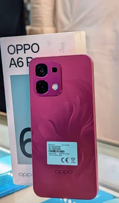 Oppo A6 pro memory 8+8 256