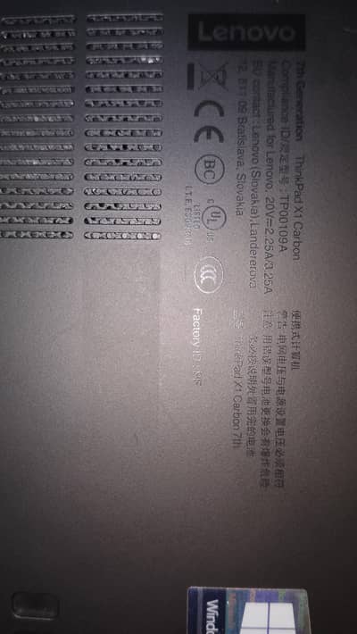 Fingerprint  available