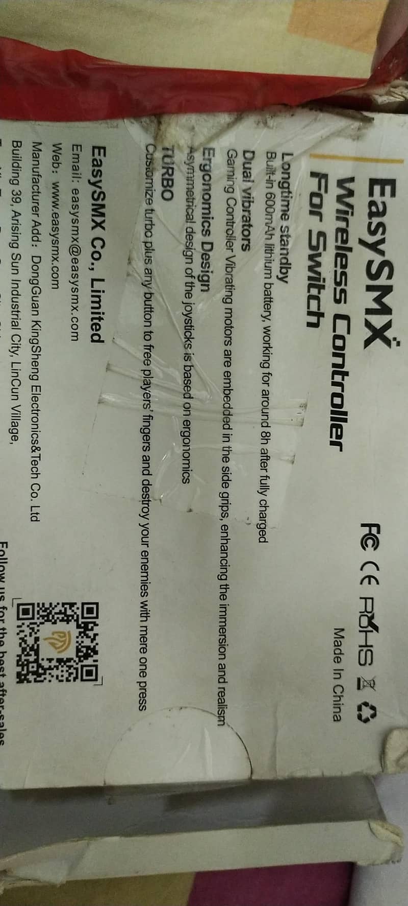 EasySMX wireless controller 1