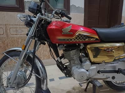 Honda CG 125 Special Gold Edition Self Start o329-5918742