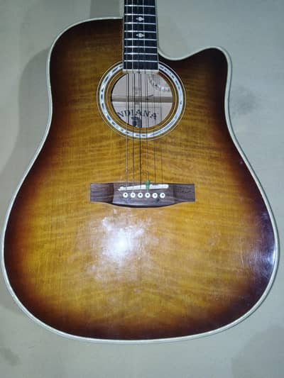 Indiana company used guitar