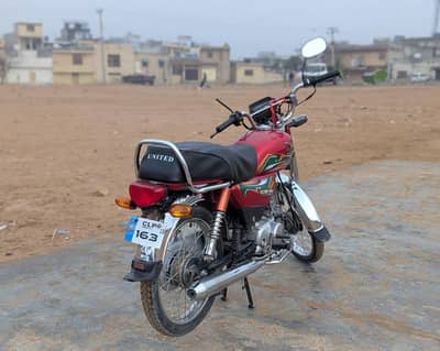 United 70CC Bike (Red) 2023 Model for Sale