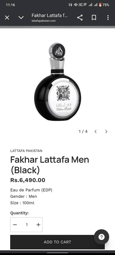 lataffa Fakhar black