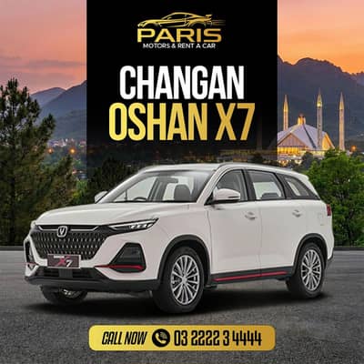 Luxury SUV Rent in Islamabad – Oshan X7 / Fortuner with Driver