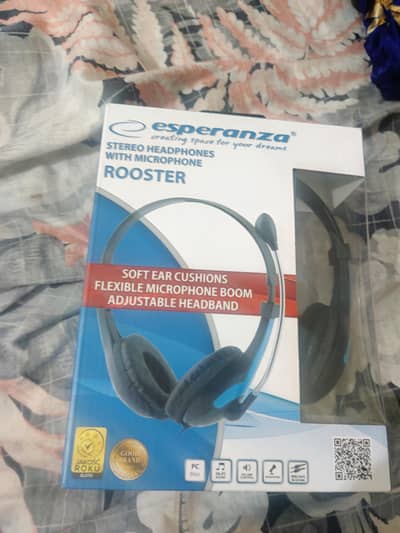 Microphone headphones