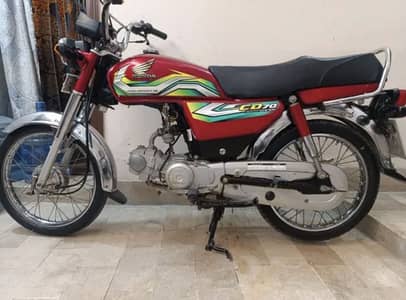 Honda cd 70 2023 model lush condition home use