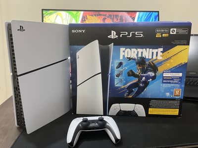 Sony PS5 PlayStation 5 Slim Digital Edition 850GB/GO Fortnite Edition