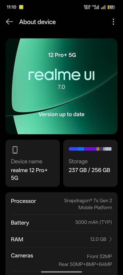Realme 12 pro plus 5G Official PTA Approved 12+12 256