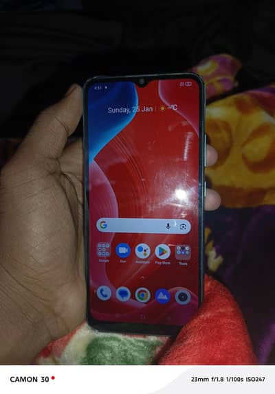 realme c21 for sell condition 10 6