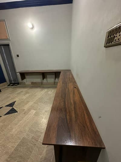 office chipboard table for laptop placement