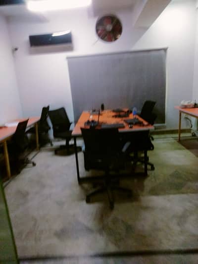 1 Kanal Full Furnished Double Storey Commercial Use House Available For Rent In Gulberg Town Lahore