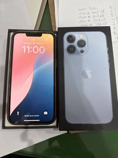Iphone 13 Pro 128gb PTA Approved Blue