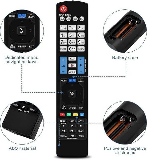 Universal Remote Control For LG LCD & LED Tv