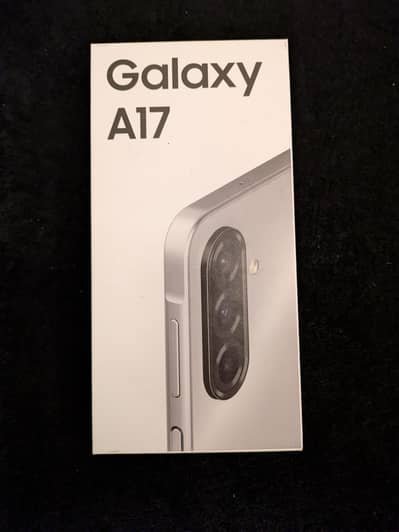 Samsung A17 8GB RAM 256GB ROM grey colour brand new phone .