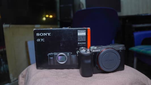 Sony a7c with kit lens