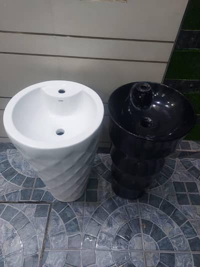 Round Basins Black & White