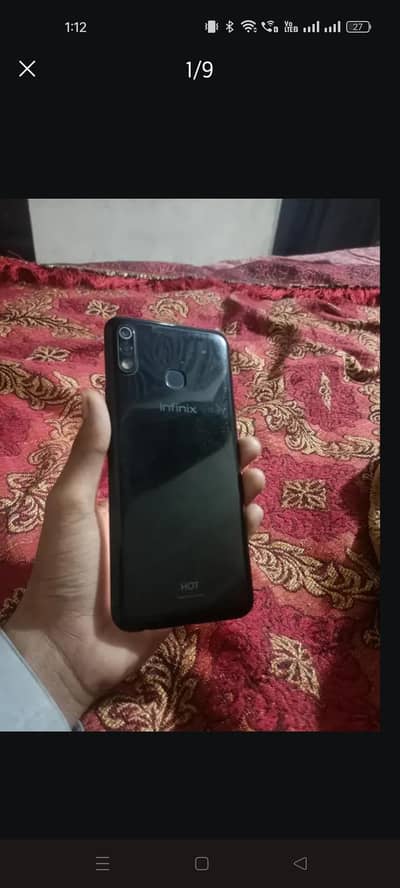 Infinix Hot 8 lite (2/32) With box  and charger