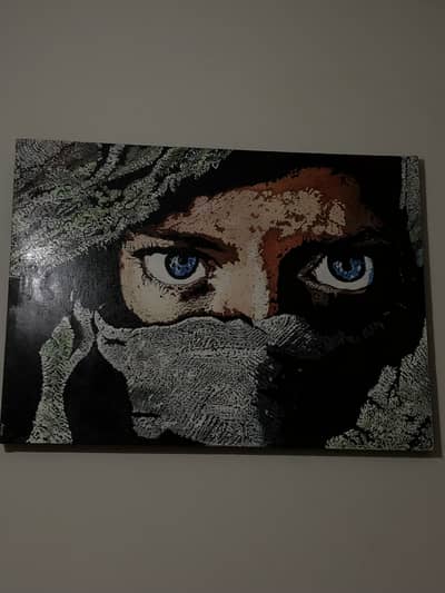 Doted technique made by adnan