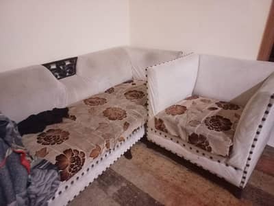 L-shaped sofa