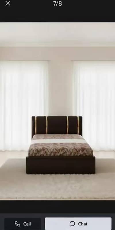 Single bed / New Single bed/ Poshish Single bed / Wooden Single Bed