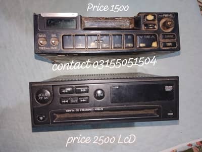 Tape kesat oR cD  available