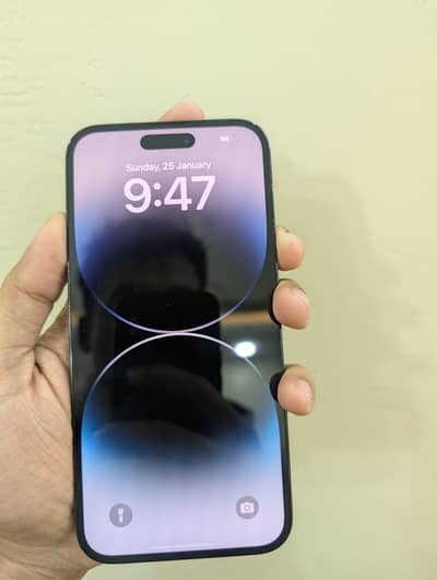 14 Pro Max Space Black 256 GB Non PTA