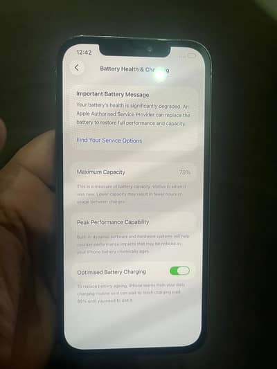 iphone 12pro max dual pta 128 gb