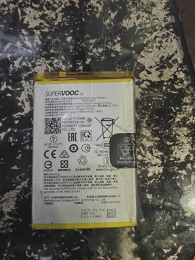 oppo a5 pro battery original and camera motherboard