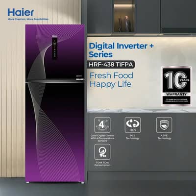 Haier HRF 438 IFPA PURPLE