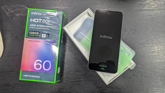 Infinix Hot 60i 15days Used Just like abox Pack