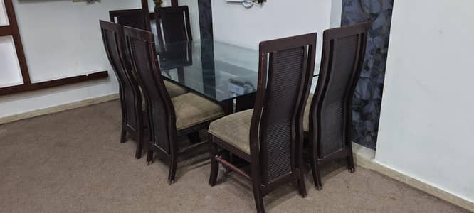 Dining Table with 6 Chairs