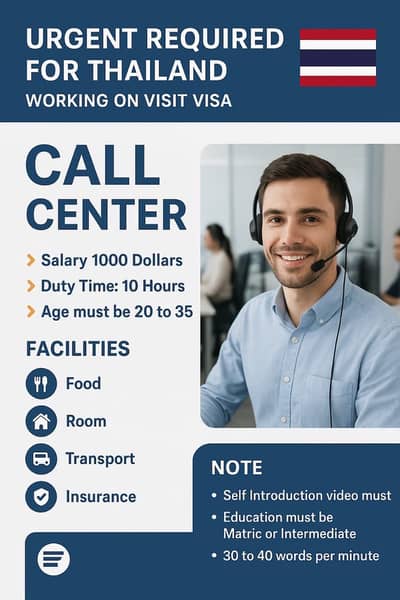 Out off country jop available