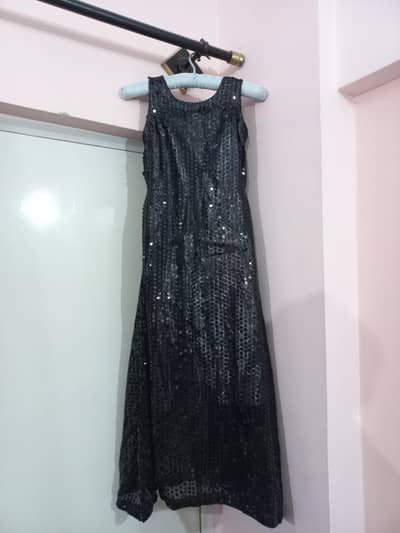 Sequin Work Maxi Dress for Kids