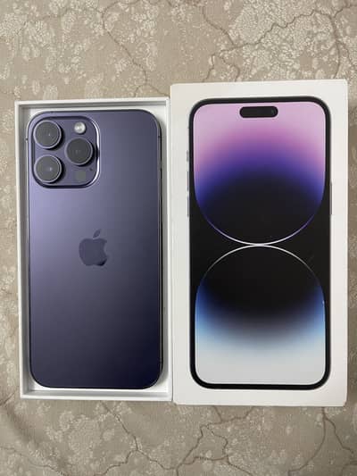 Iphone 14 pro max 256GB NON PTA (4 month sim time)