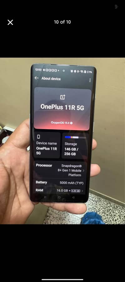 Oneplus 11R 5g 16/256 Official PTA approved