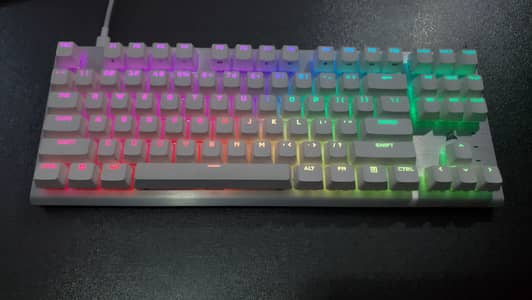 Corsair K60 Pro RGB Gaming Machenical Keybaord with Gray OPX Switches