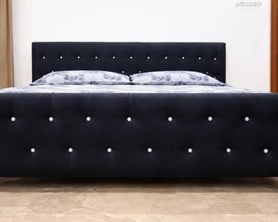 wooden bed ( Back Poshish Bed )