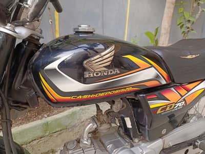 Honda CD-70cc. Mint condition first owner