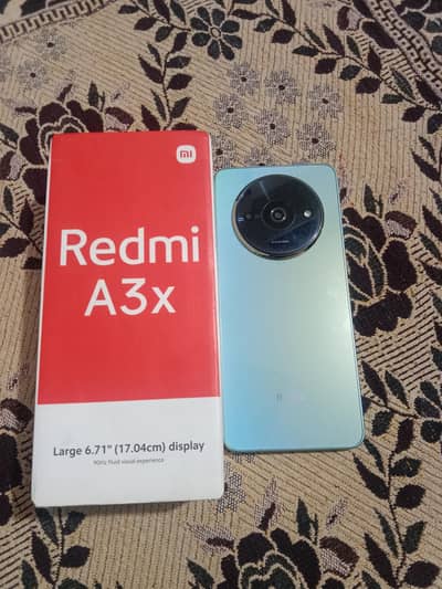 Redmi A3x 3GB Ram 64GB Rom All accessories complete with box.