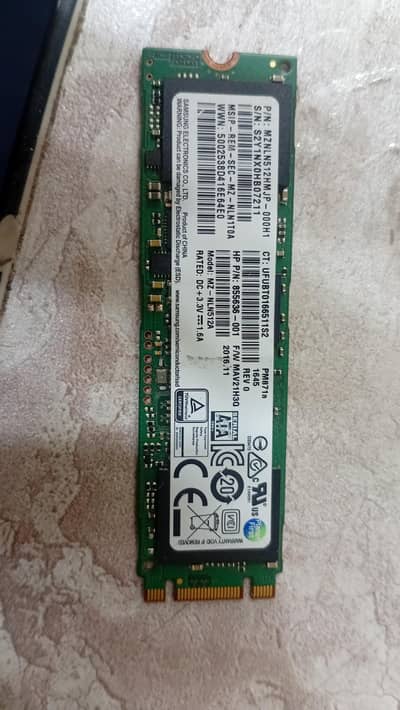 samsung ssd M. 2 512 Gb 100% health  10.10