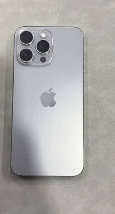 I phone 15 pro max pta approved 89% battery health lush condition