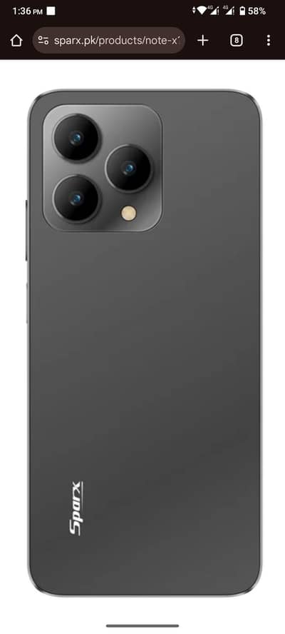 sparx Note x 6+6 128